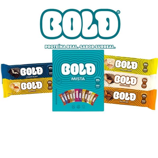 Bold Bar Barra De 20g De Proteína 5 Unidades Barrinha Bold Snacks Imagem de Bold Bar Barra De 20g De Proteína 5 Unidades Barrinha Bold Snacks