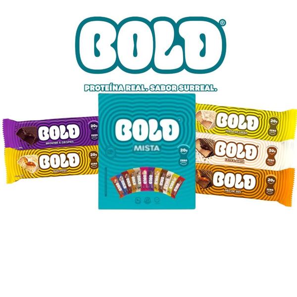 Bold Bar Barra De 20g De Proteína 5 Unidades Barrinha Bold Snacks Imagem de Bold Bar Barra De 20g De Proteína 5 Unidades Barrinha Bold Snacks