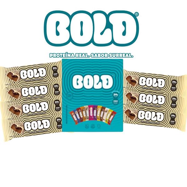 Bold Bar Barra De 20g De Proteína 7 Unidades Barrinha Bold Snacks Imagem de Bold Bar Barra De 20g De Proteína 7 Unidades Barrinha Bold Snacks