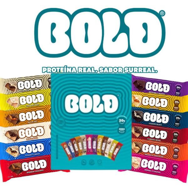 Bold Bar Barra De 20g De Proteína (Caixa) Bold Snacks Imagem de Bold Bar Barra De 20g De Proteína (Caixa) Bold Snacks