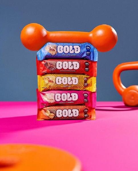 Imagem de Bold Bar Caixa FAVORITA com 12 Unidades de 60g com 20g de Proteinas -Bold Bar