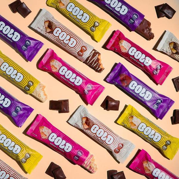 Imagem de Bold Bar Caixa FAVORITA com 12 Unidades de 60g com 20g de Proteinas -Bold Bar