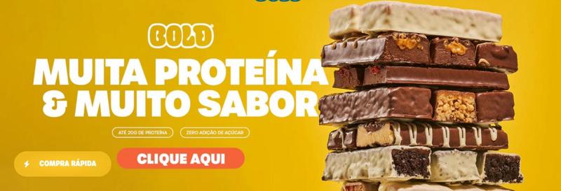 Imagem de Bold Bar Caixa Mista com Varios Sabores com 12 unidades de 60g com 20g de Proteina Bold Bar