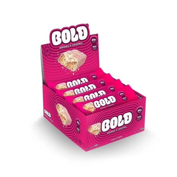 Imagem de Bold Bar Display (12 unid de 60g) - Sabor: Berries e Crispies