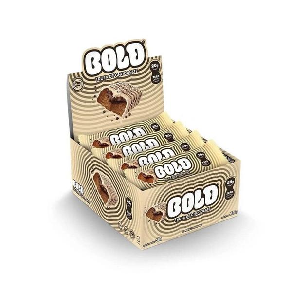 Imagem de Bold Bar Display (12 unid de 60g) - Sabor: Trufa de Chocolate.