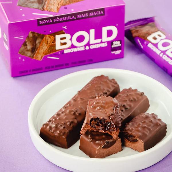 BOLD BROWNIE & CRISPIES (Caixa 12 unid.) Imagem de BOLD BROWNIE & CRISPIES (Caixa 12 unid.)
