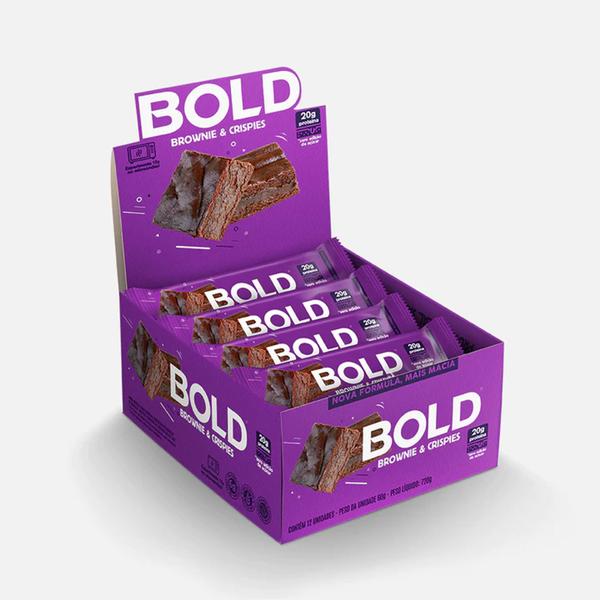 BOLD BROWNIE & CRISPIES (Caixa 12 unid.) Imagem de BOLD BROWNIE & CRISPIES (Caixa 12 unid.)