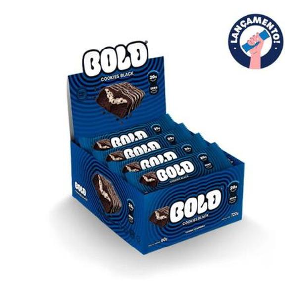 Imagem de BOLD COOKIES BLACK (Caixa 12 unid.) - BOLD Snacks