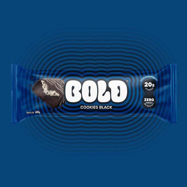 Imagem de BOLD COOKIES BLACK (Caixa 12 unid.) - BOLD SNACKS