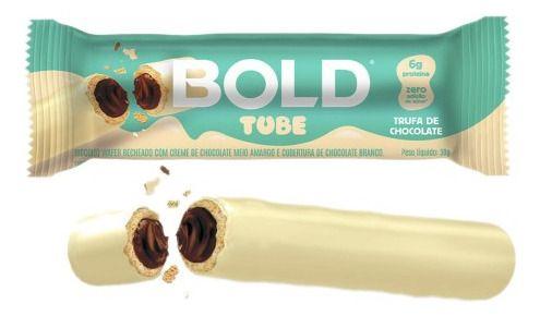 Imagem de Bold Tube 6g De Proteina Trufa De Chocolate Zero Açucar 30g