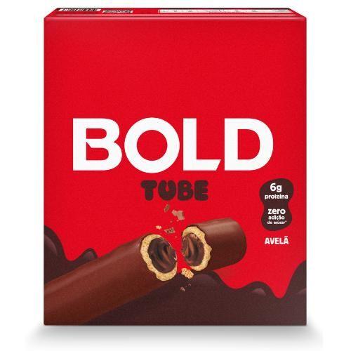 Imagem de Bold Tube Barrinha Proteica Bold Bar 40G Kit com 3 Unidades - Avelã