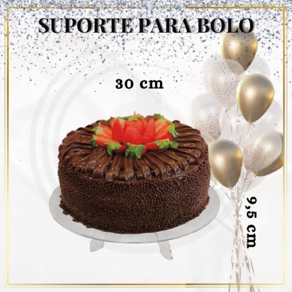 Imagem de Boleira De Acrilico Cristal Para Evento