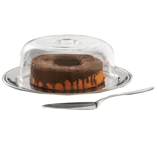 Boleira De Inox Petunia 3 Peças - Brinox Imagem de Boleira De Inox Petunia 3 Peças - Brinox