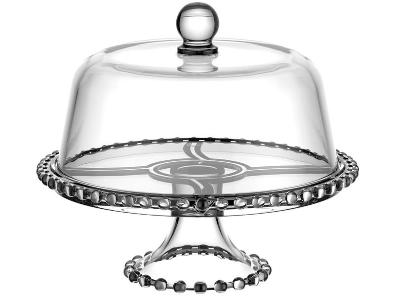Boleira de Vidro com Tampa Haus Concept Dome 30cm Boleira de Vidro com Tampa Haus Concept Dome 30cm