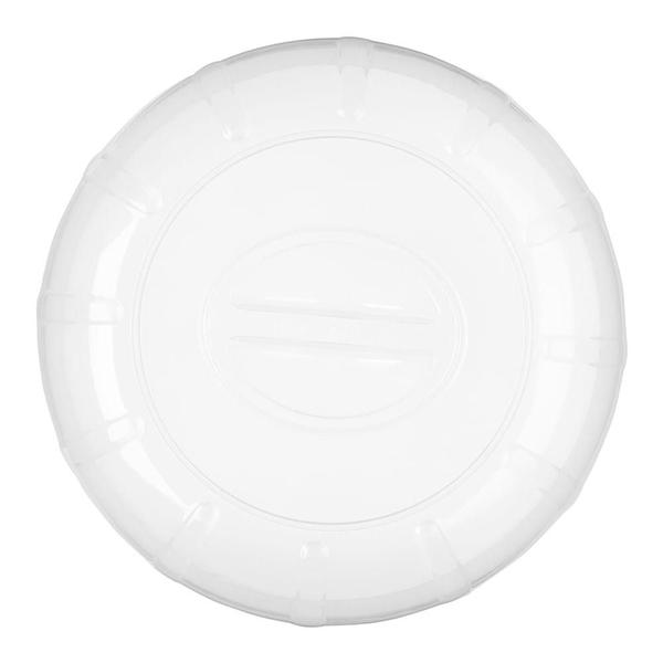 Boleira Elegance Redonda Com Tampa 30cm Branca em Polipropileno Linha Tropical Vemplast Imagem de Boleira Elegance Redonda Com Tampa 30cm Branca em Polipropileno Linha Tropical Vemplast