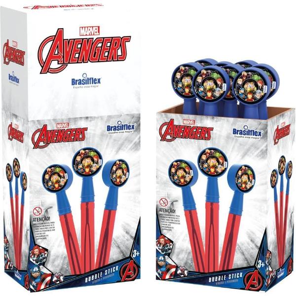 Imagem de Bolha de Sabao Avengers Bubble STICK 130ML