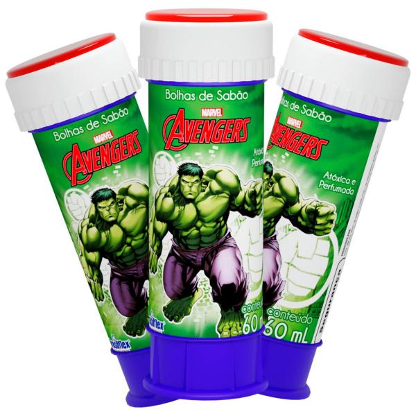 Imagem de Bolha De Sabão Hulk Vingadores Marvel Comics Disney 24u