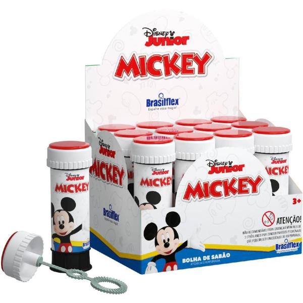 Imagem de Bolha de Sabao Mickey 60ML C/JOGO