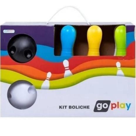 Imagem de Boliche Com 6 Pinos Go Play - Br946 Multikids