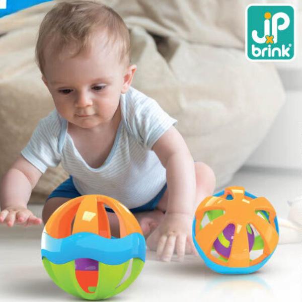 Imagem de Bolinha Chocalho Didática Educativa para Bebe Colorida + Torre Chocalho com Bolinha para Criança Infantil Pedagógica  - Jp Brink