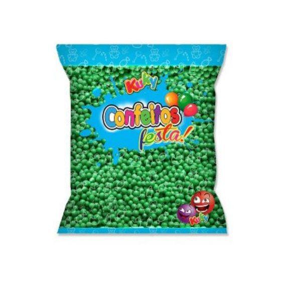 Imagem de Bolinha de Açúcar Confeito Festa Maçã Verde Pacote 500g