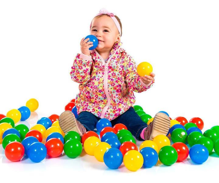 Imagem de Bolinha De Piscina Infantil 300 Unidades Coloridas