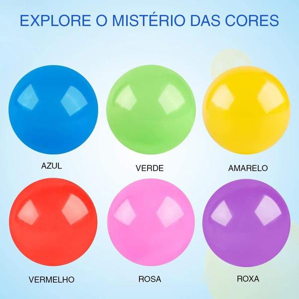Bolinha de Plástico Colorida Para Piscina Com 100 Unidades - beplace kids Imagem de Bolinha de Plástico Colorida Para Piscina Com 100 Unidades