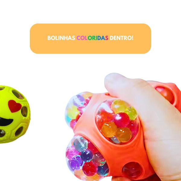 Imagem de Bolinha Emoji p/ Apertar e Relaxante Squishy Contra estresse