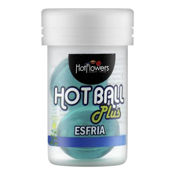 Imagem de Bolinha Gel Massagem Beijavel Hot Ball Esfria Plus