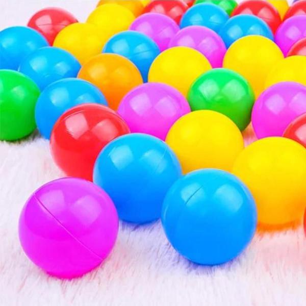 Bolinhas Coloridas Infantil Não Amassam P/ Piscina 100 Uni - Bolinhas para piscina Imagem de Bolinhas Coloridas Infantil Não Amassam P/ Piscina 100 Uni