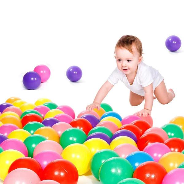 Imagem de Bolinhas Coloridas Para Piscina 100 Uni Infantil Não Amassam