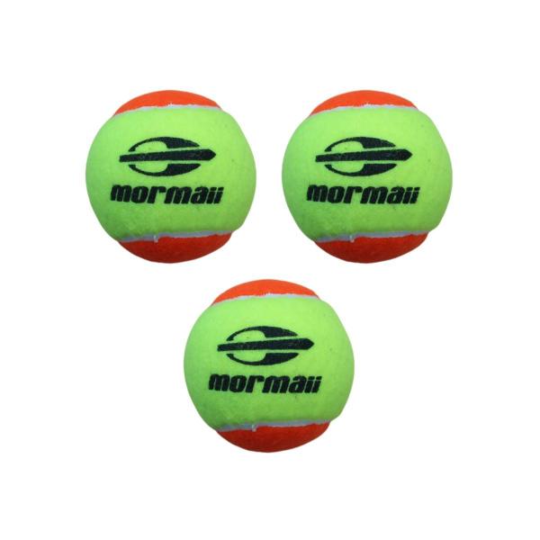 Imagem de Bolinhas De Beach Tennis Mormaii Kit 3 Bolas Treino