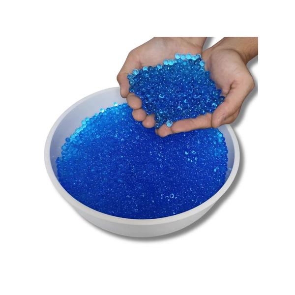 Imagem de Bolinhas Gel Azul 10000 Unidades  Bolinhas Leves  Práticas Diversão