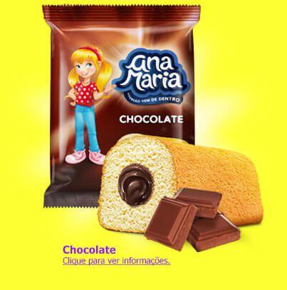 Imagem de Bolinho Ana Maria Sabor Chocolate Kit 6x Pacotes de 70g