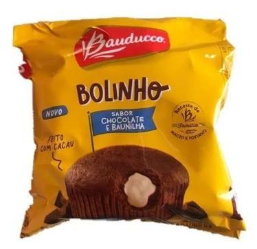 Imagem de Bolinho Bauducco Recheio Chocolate com Baunilha Pacote Com 16unidade De 40g