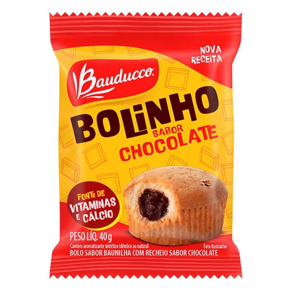 Imagem de Bolinho Bauducco Sabor Baunilha com Recheio de Chocolate 40g