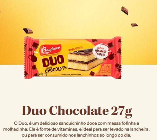 Imagem de Bolinho Duo Chocolate Bauducco 30x27g Minibolo