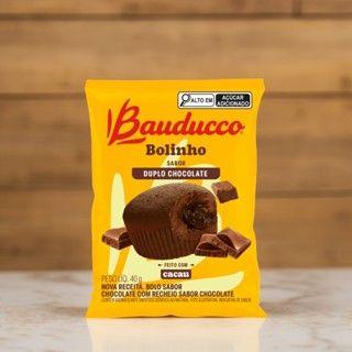 Bolinho Duplo Chocolate com Chocolate C/16 40G - Bauducco Imagem de Bolinho Duplo Chocolate com Chocolate C/16 40G - Bauducco