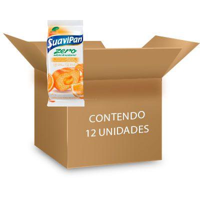Bolinho suavipan zero açúcar laranja recheado com laranja contendo 12 unidades de 40g cada Imagem de Bolinho suavipan zero açúcar laranja recheado com laranja contendo 12 unidades de 40g cada