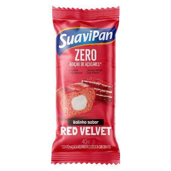 Bolinho Suavipan Zero Açúcar Red Velvet UNIDADE Imagem de Bolinho Suavipan Zero Açúcar Red Velvet UNIDADE