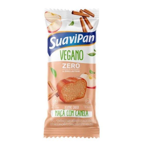 Bolinho vegano maçã e canela zero suavipan 35g Imagem de Bolinho vegano maçã e canela zero suavipan 35g