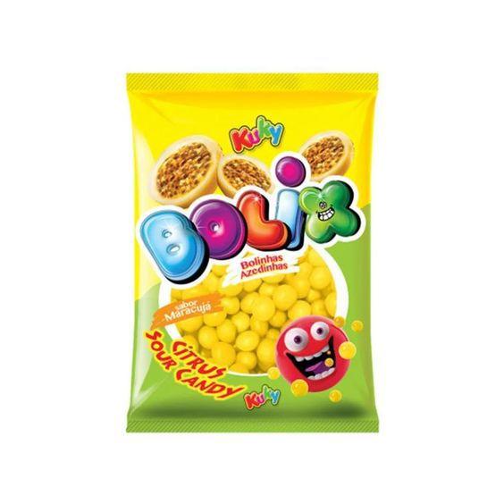 Bolix Balinha Azedinha Sabor Maracujá Citrus 500g - Kuky Imagem de Bolix Balinha Azedinha Sabor Maracujá Citrus 500g