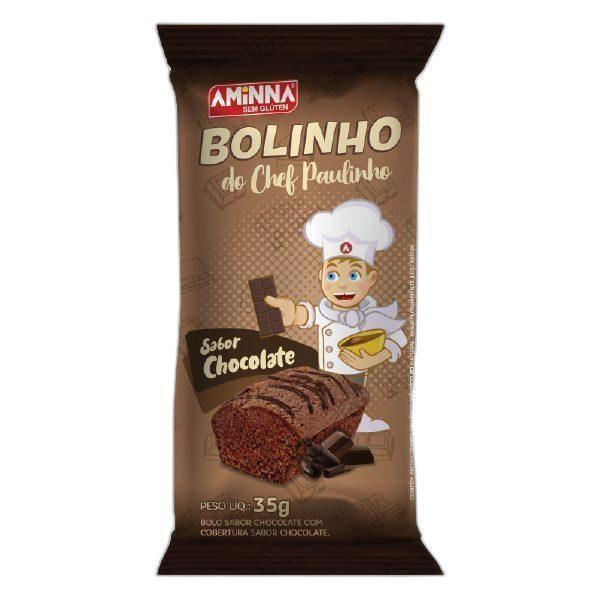 Bolo Do Chef Sem Gluten/Leite 240G Chocolate - Aminna Alim. Imagem de Bolo Do Chef Sem Gluten/Leite 240G Chocolate