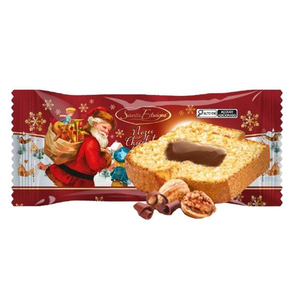 Imagem de Bolo Nozes com Chocolate 250g - Santa Edwiges