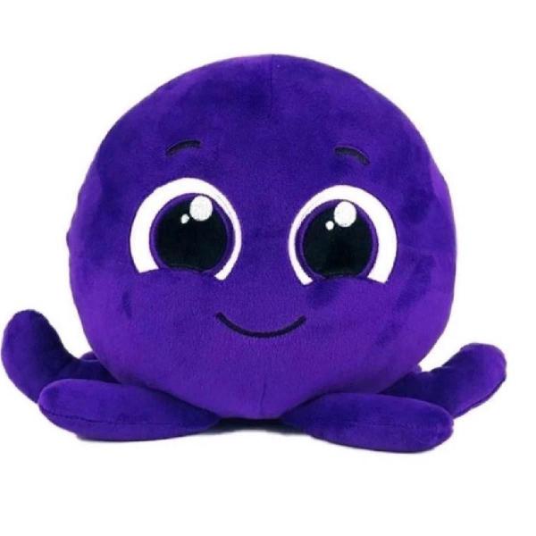 Imagem de Bolofofos polvo roxo pelucia pow musica pão de queijo - fun