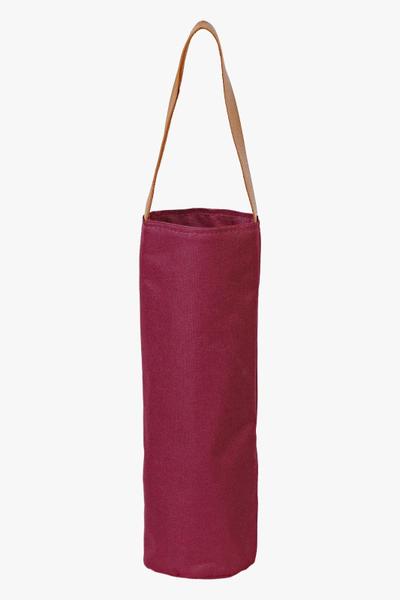 Bolsa 1 Garrafa com Alça de Couro Vinho Anabell Imagem de Bolsa 1 Garrafa com Alça de Couro Vinho Anabell