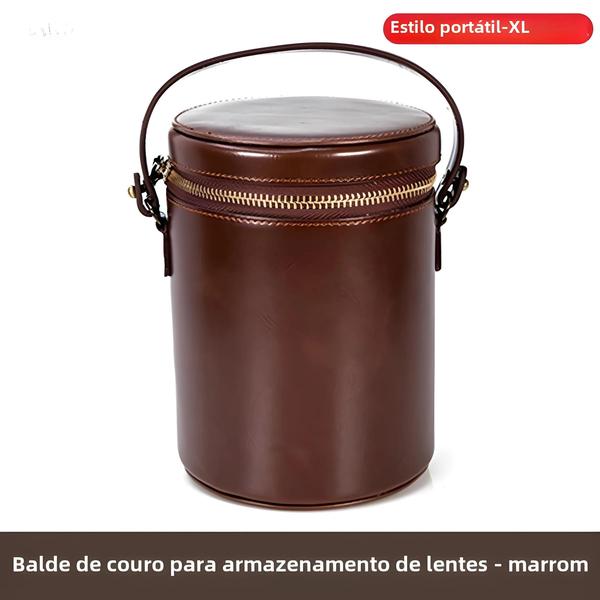 Imagem de Bolsa à Prova d'Água para Armazenamento de Lentes de Câmera - Canon, Fujifilm, Sony, Olympus e Nikon