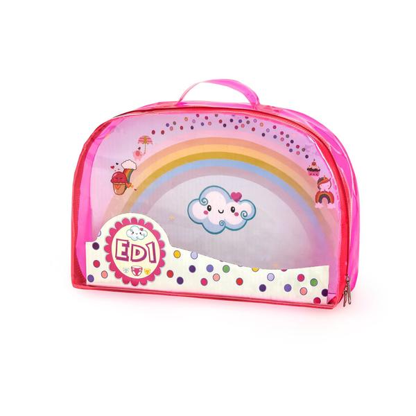 Imagem de Bolsa Acessorios para boneca ref 1006 Fralda mamadeira magica chupeta suco magico Infantil ED1 Brinquedos