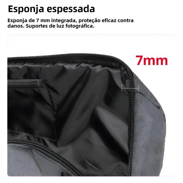 Imagem de Bolsa Acolchoada Ajustável para Tripé e Monopé AMBITFUL TB - 50-140cm