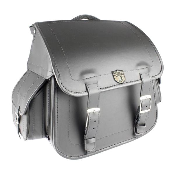 Imagem de Bolsa Alforge Traseiro Moto Custom 30 litros Liso Tondin Linha Forza